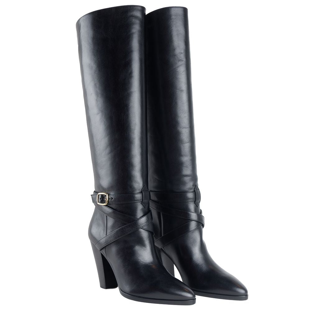 Celine Nero Calfskin Women Ankle Boot