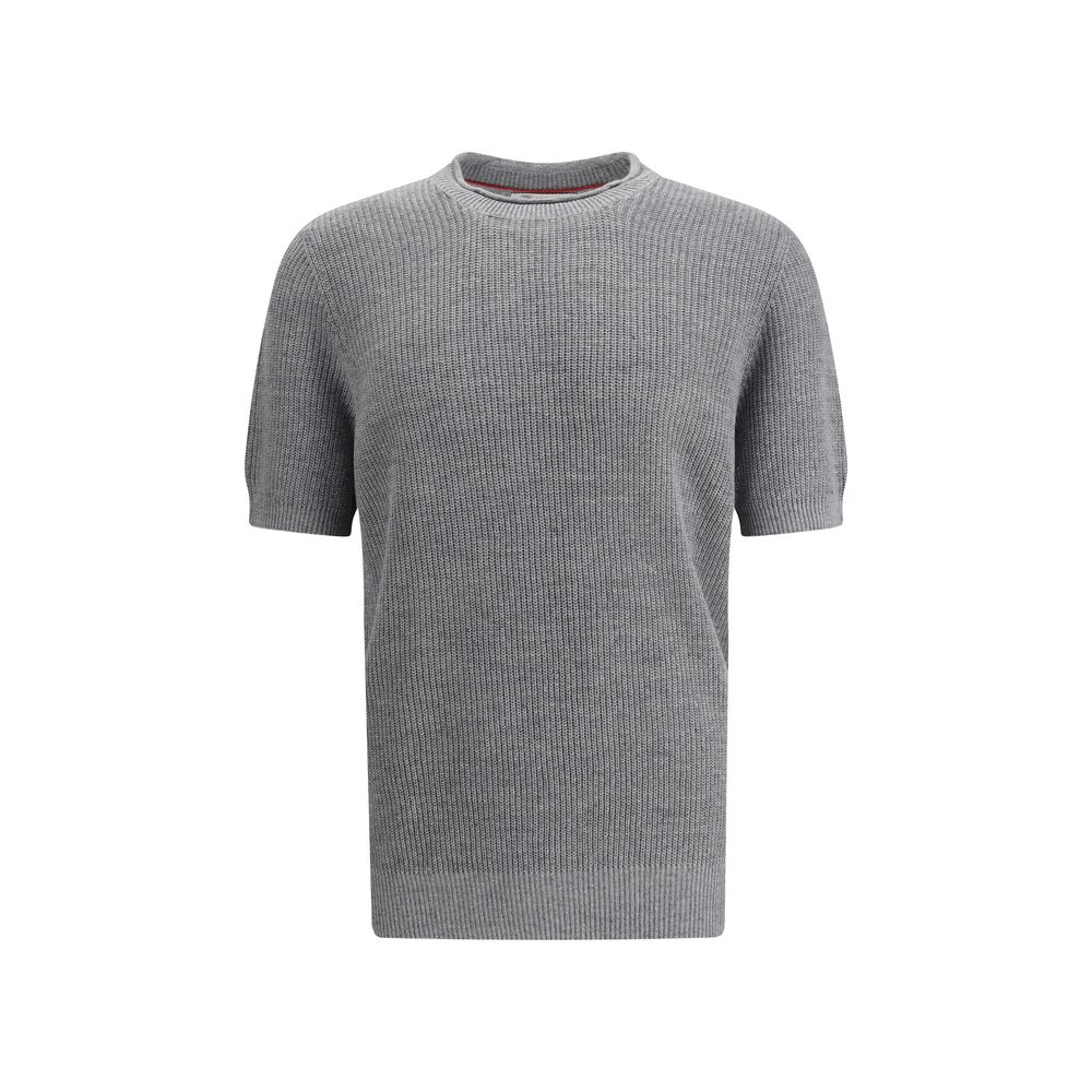 Brunello Cucinelli Gray Linen Clothing