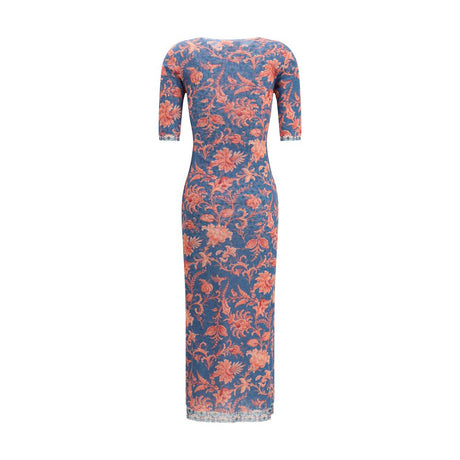 Etro Multicolor Polyamide Casual Dress