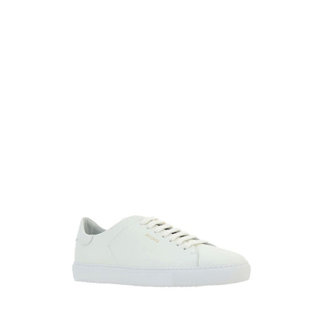 Axel Arigato White Calf Leather Bos Taurus Low Top Sneakers