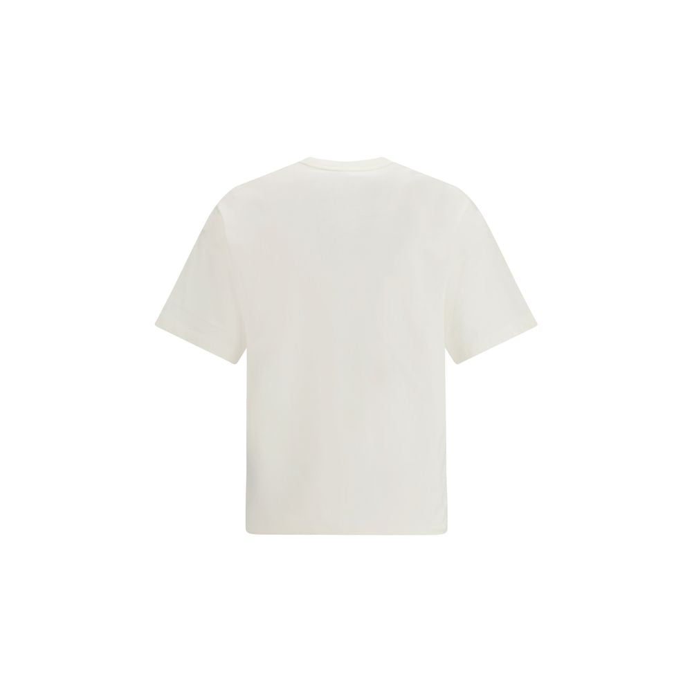 Jil Sander Cream Cotton T-Shirt