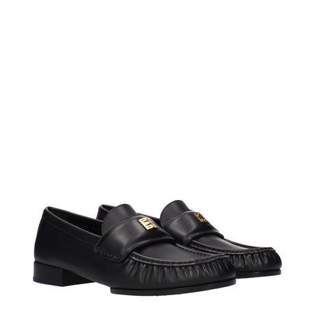 Givenchy sorte slip-on loafers i læder