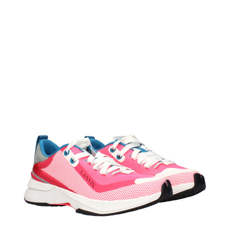 Lanvin lyserøde atletiske sneakers i stof