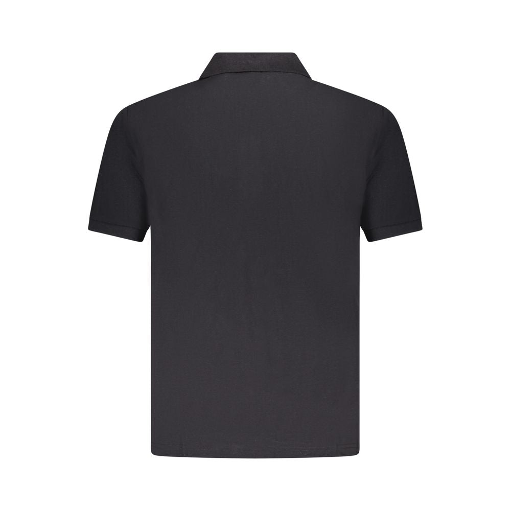 U.S. Grand Polo Black Cotton Polo Shirt