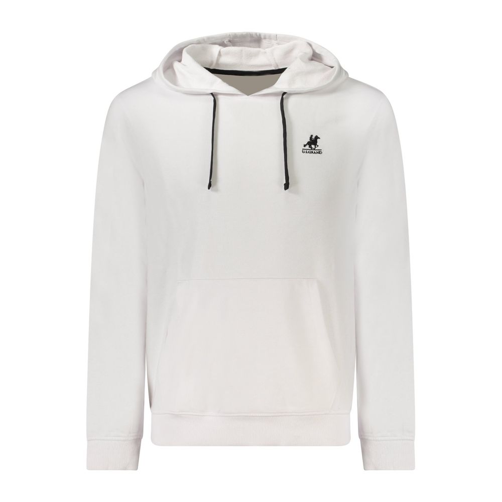U.S. Grand Polo White Cotton Sweatshirt