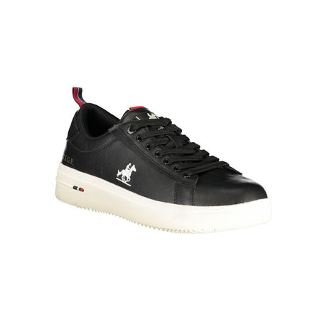 US Grand Polo Sort Polyester Herre Sneaker