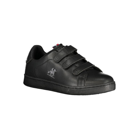 US Grand Polo Sort Polyurethan Herre Sneaker