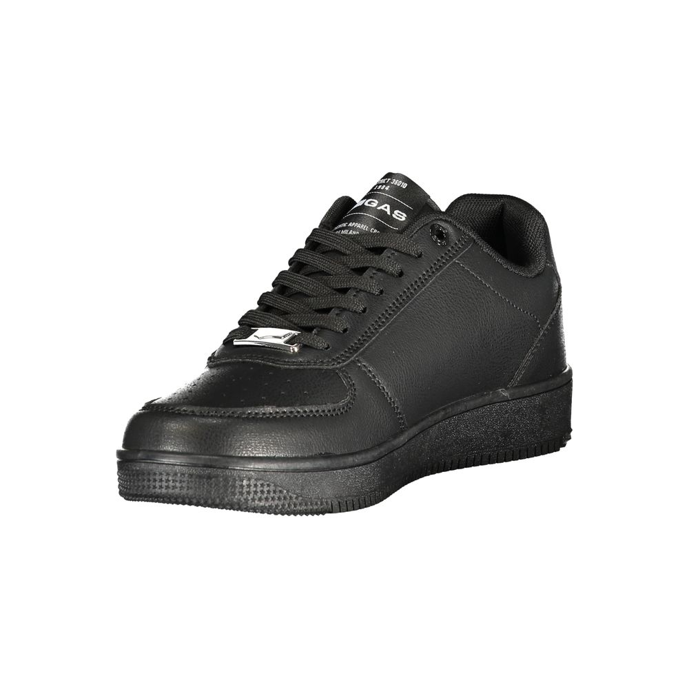 Gas Black Polyester Sneaker