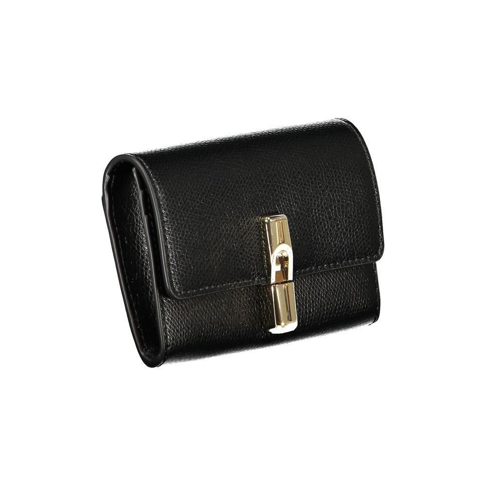 Furla Black Leather Wallet