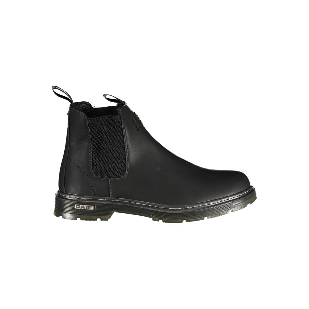 Gas Black Polyester Ankle