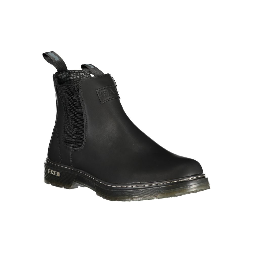 Gas Black Polyester Ankle