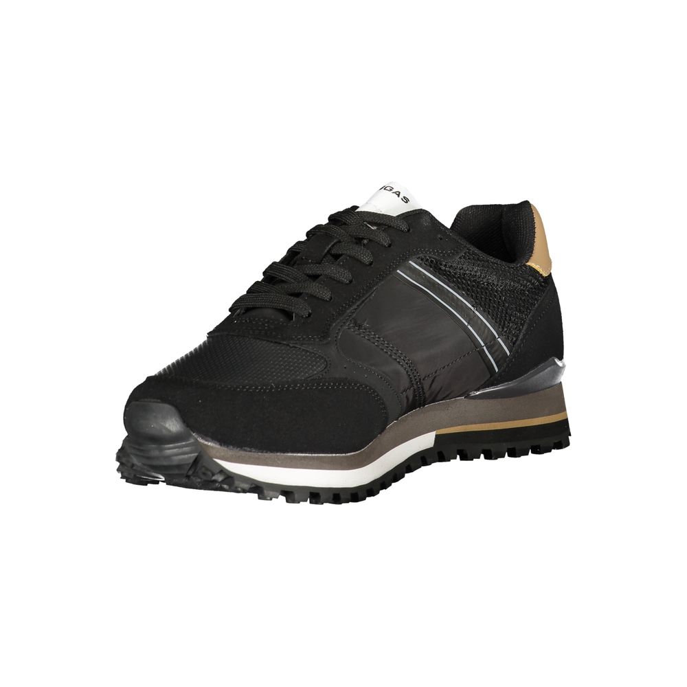 Gas Black Polyester Sneaker