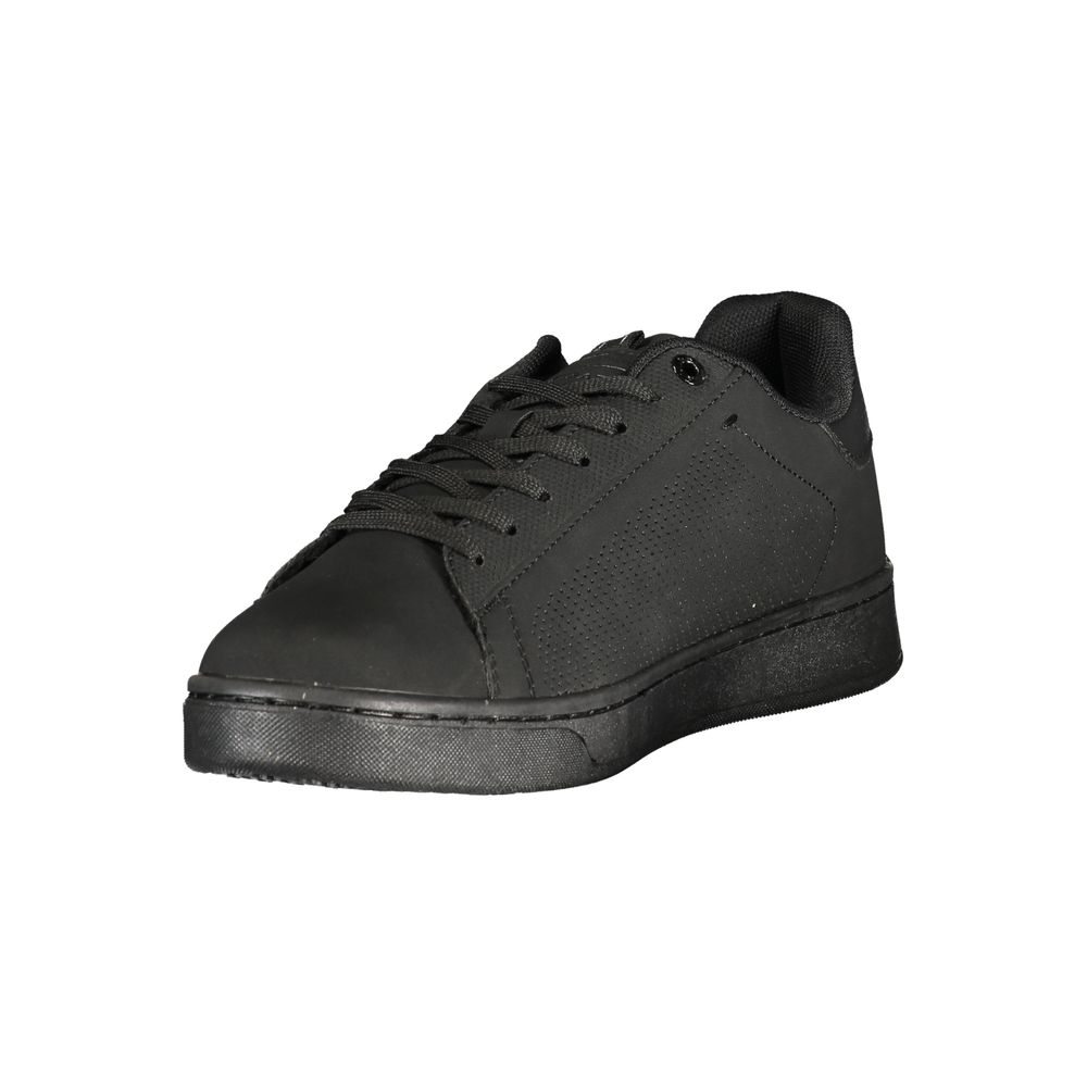 Gas Black Polyester Sneaker