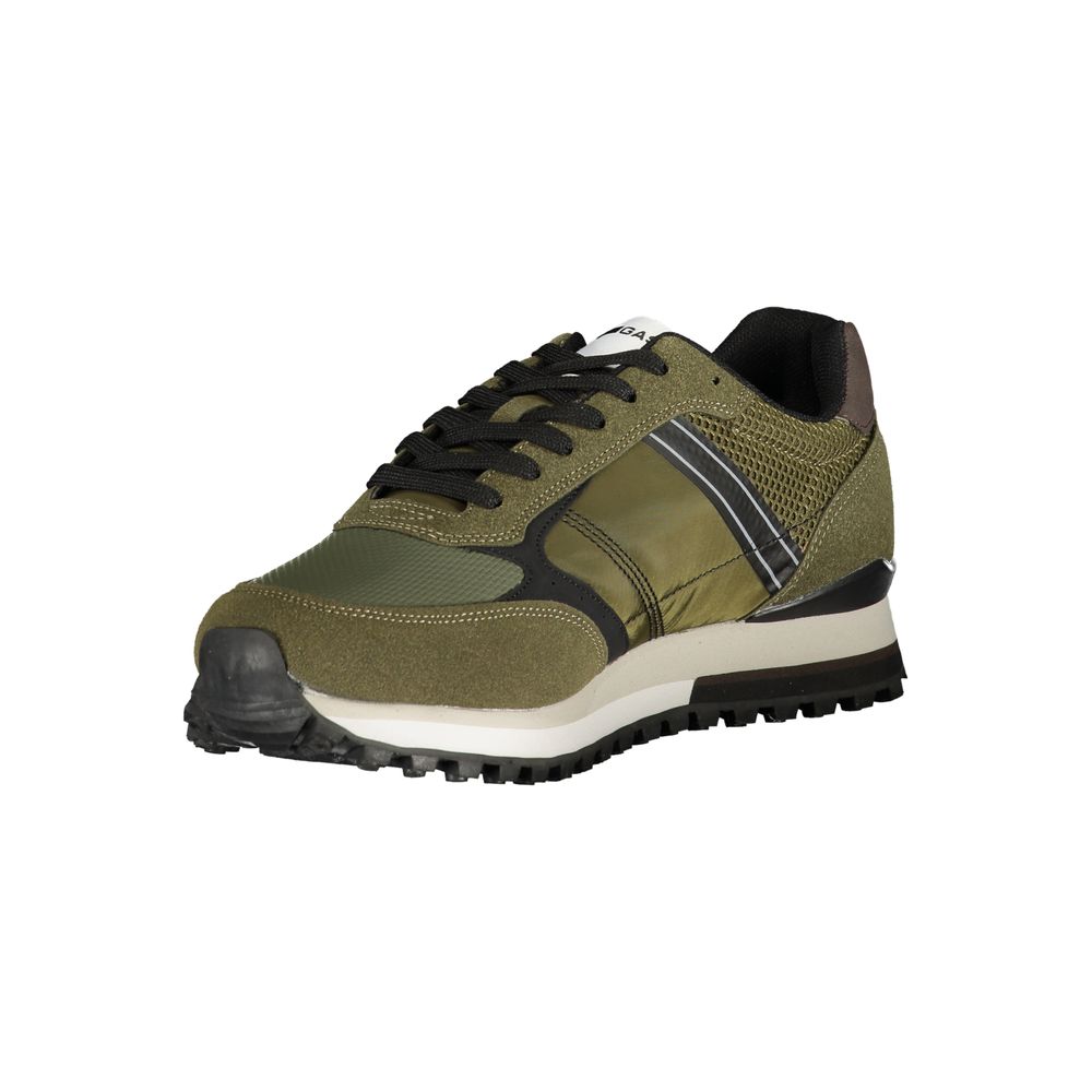 Gas Green Polyester Sneaker