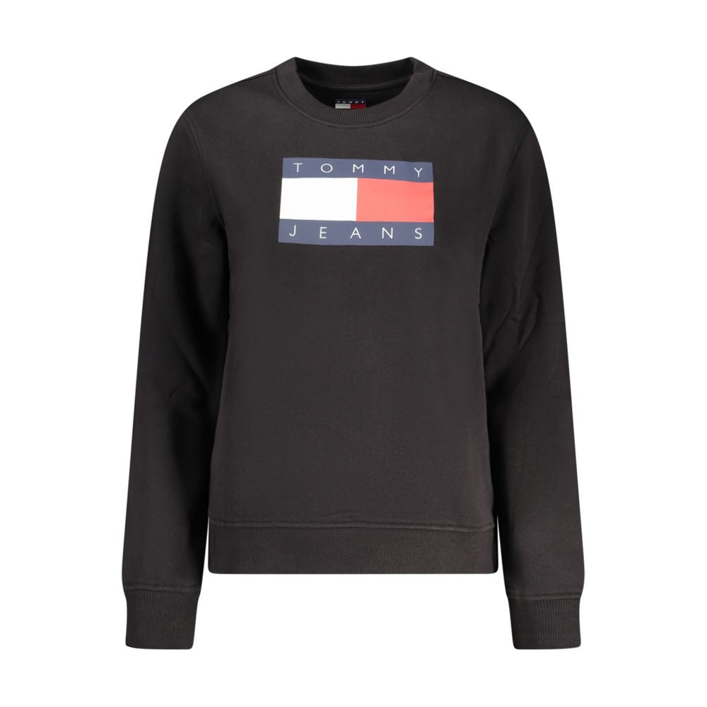 Tommy Hilfiger Black Cotton Sweatshirt