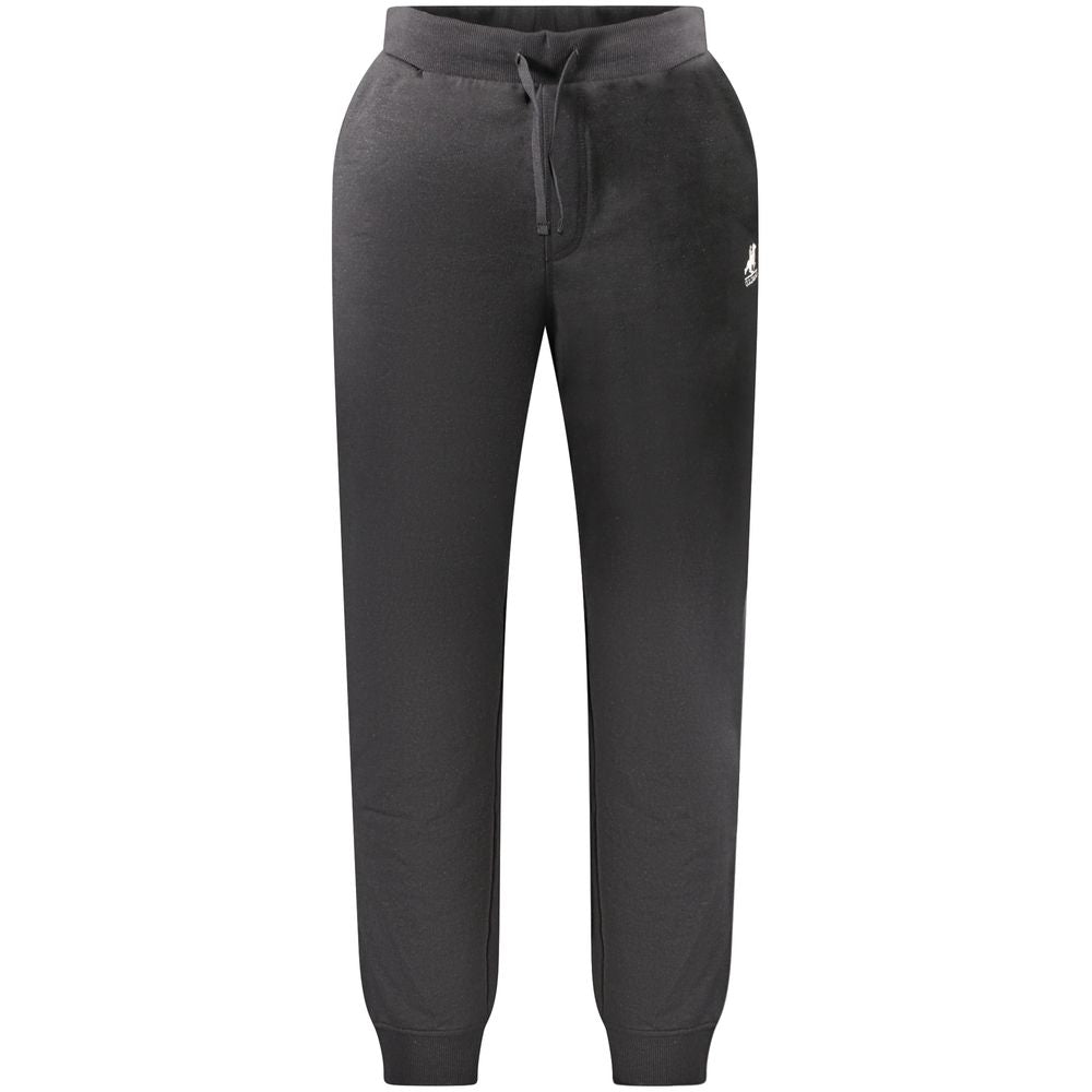 U.S. Grand Polo Black Cotton Men's Sweatpant