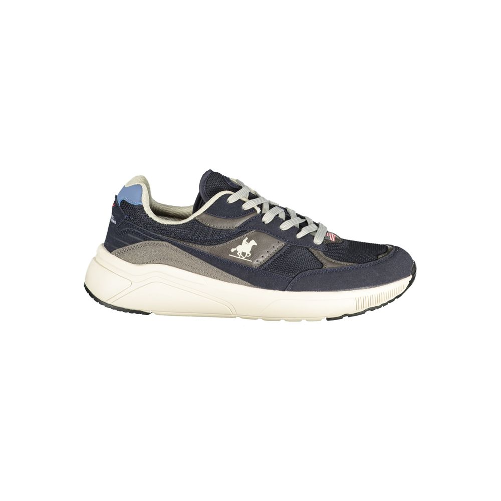 U.S. Grand Polo Blue Polyester Men's Sneaker