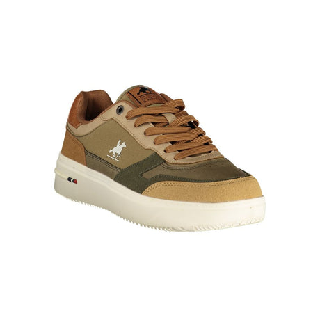 US Grand Polo Beige Polyurethan Herre Sneaker