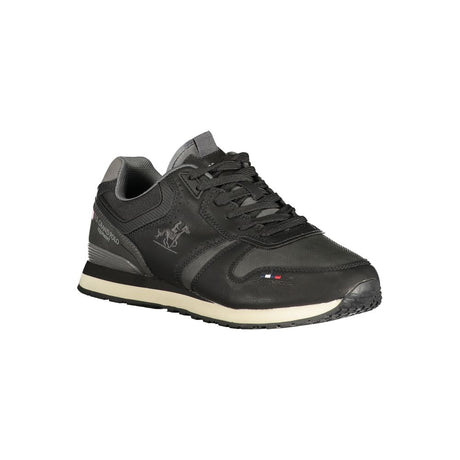 US Grand Polo Sort Polyester Herre Sneaker