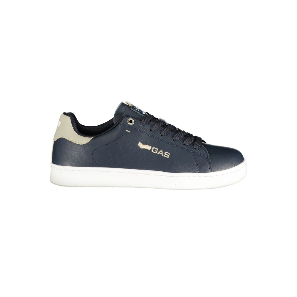 Gasblå polyuretan herresneaker