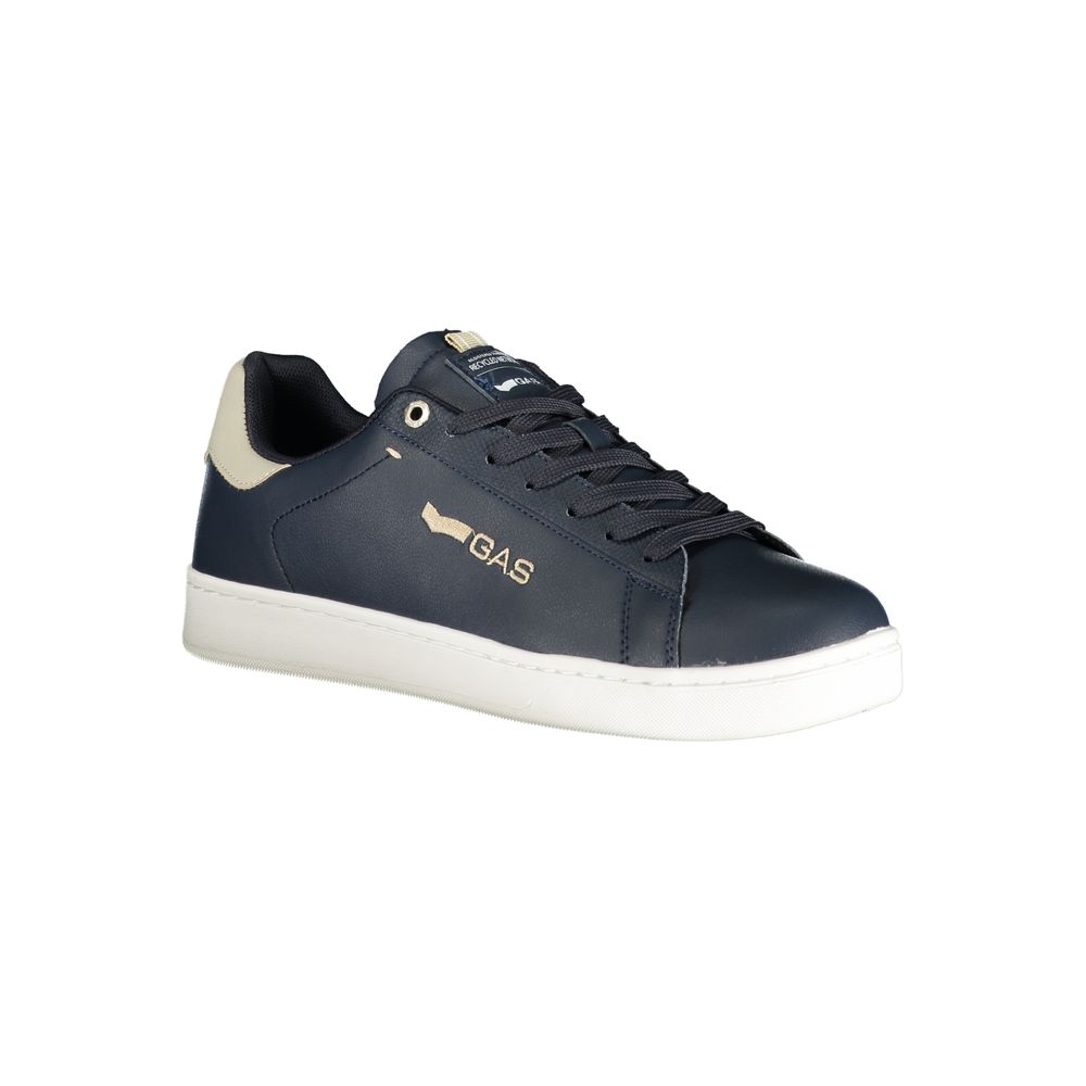 Gasblå polyuretan herresneaker