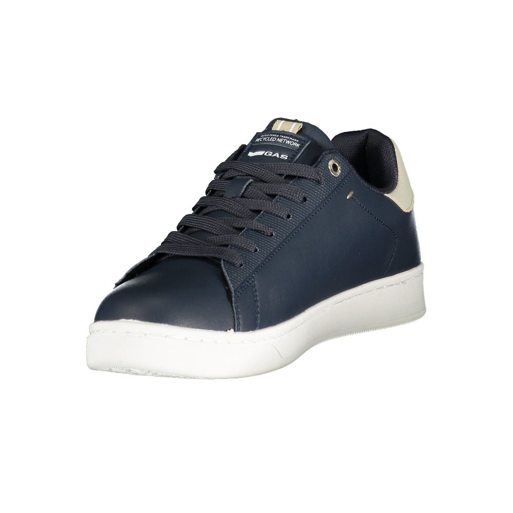 Gasblå polyuretan herresneaker