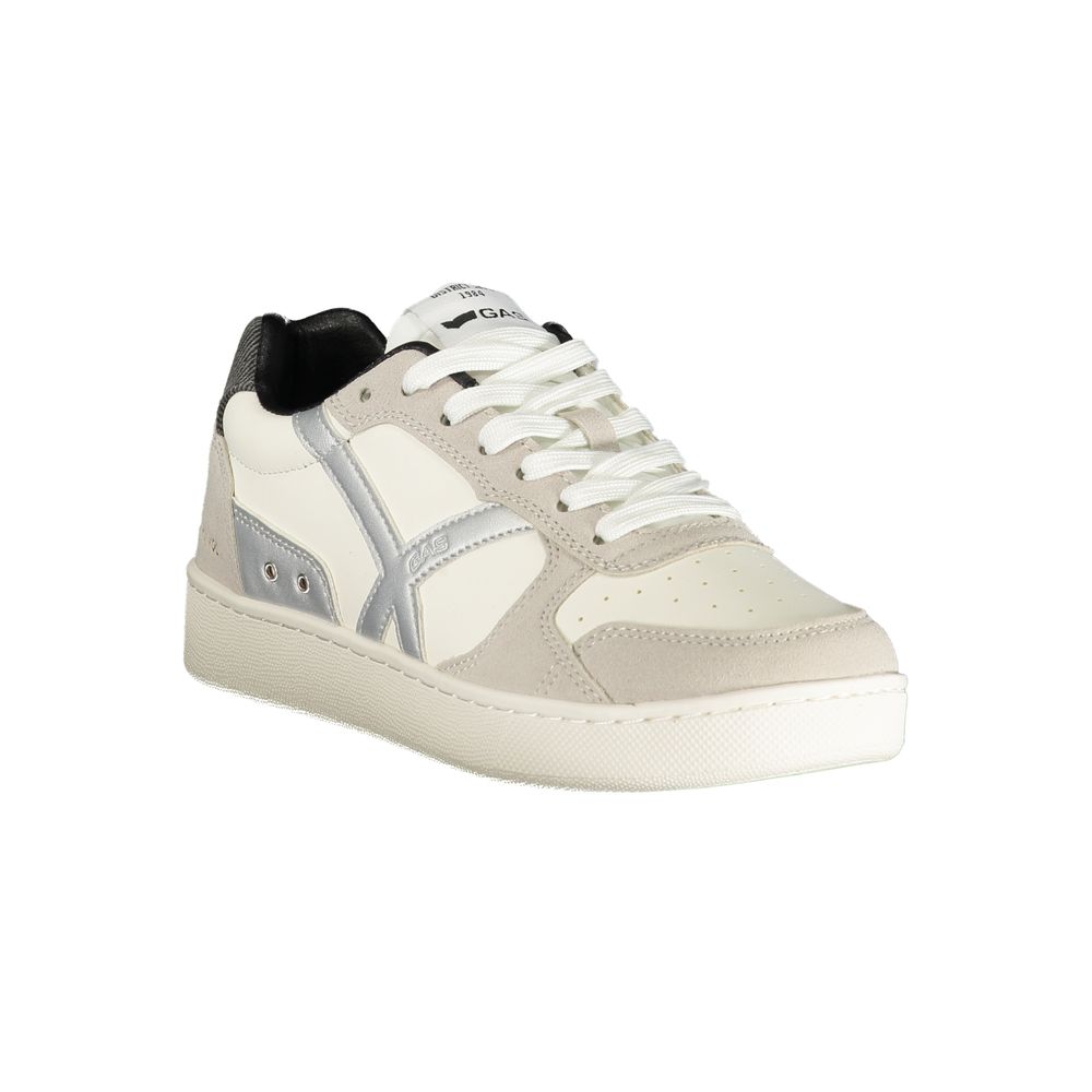 Gas Bianco Polyurethane Women Sneaker