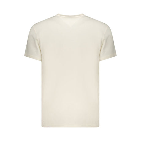 Tommy Hilfiger Bianco Cotton Mens T-Shirt