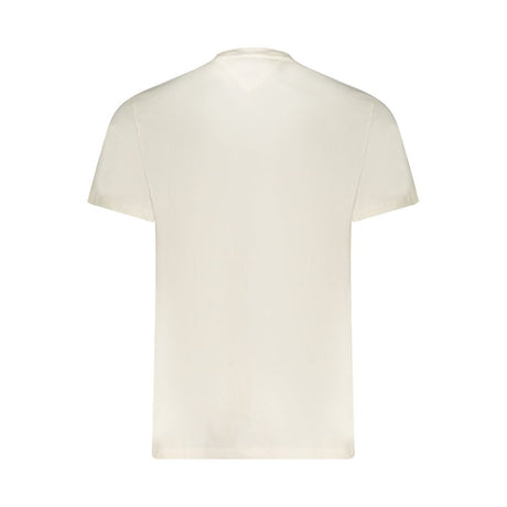 Tommy Hilfiger Bianco Cotton Men's T-Shirt