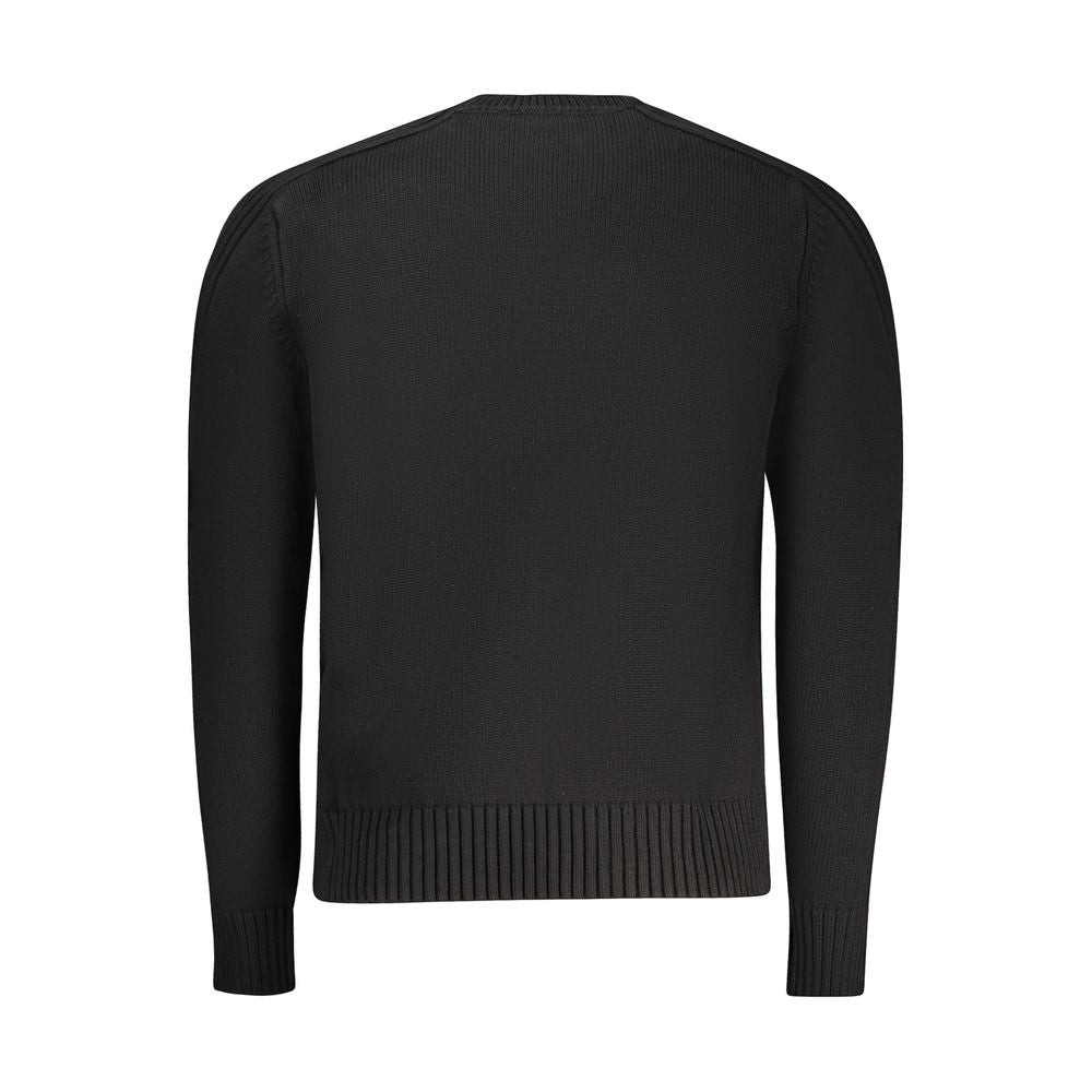 North Sails Black Cotton Men's Sweater