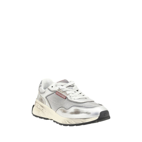 Dsquared² Hvide Kalveskinds-Bos Taurus-sneakers