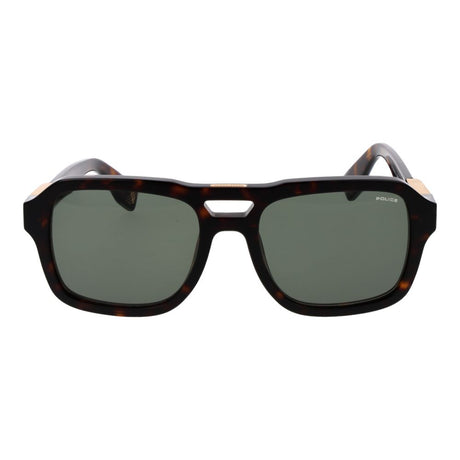 Police Brown Cellulose Acetate Sunglasses