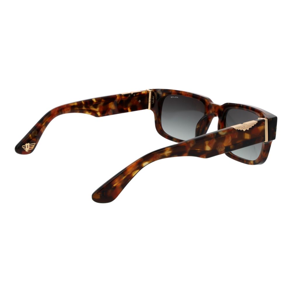 Police Brown Cellulose Acetate Sunglasses