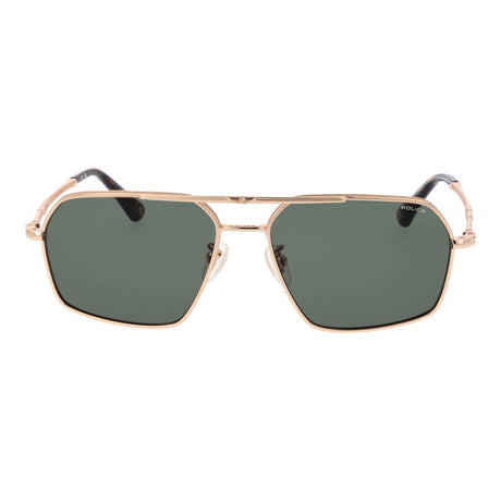 Police Gold Metal Sunglasses