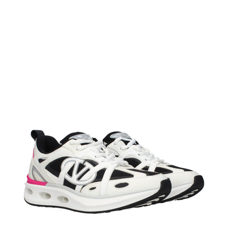 Valentino Garavani hvide atletiske sneakers i stof