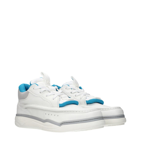 Valentino Garavani hvide lædersneakers med lav top