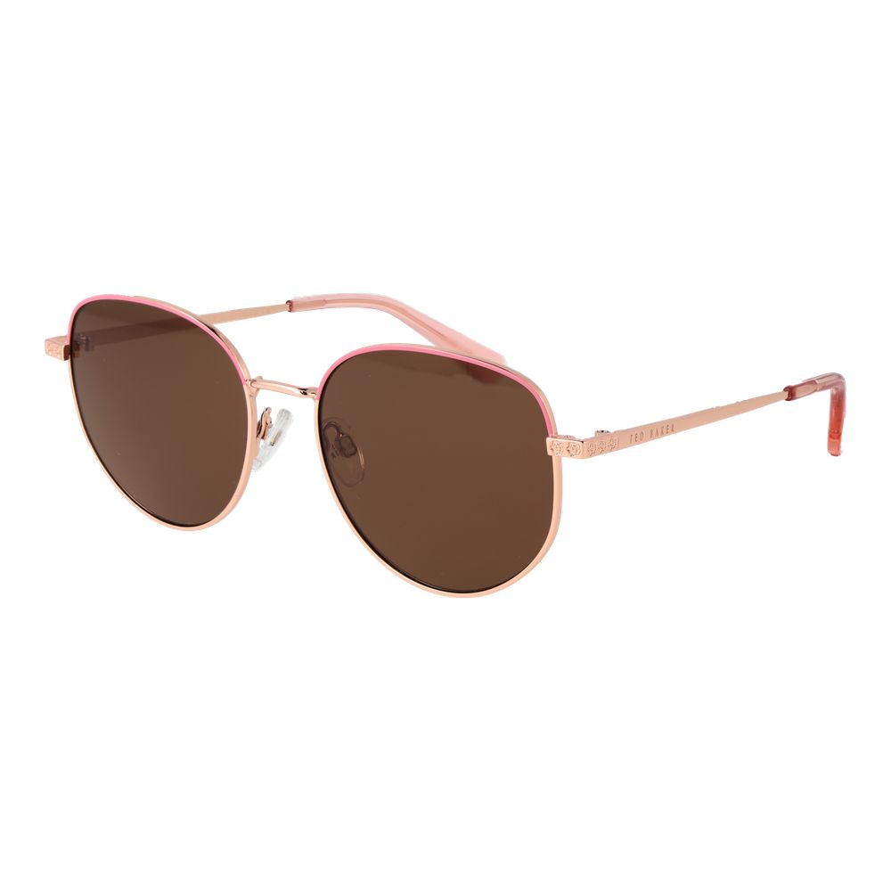 Ted Baker Rose Gold Metal Solbriller
