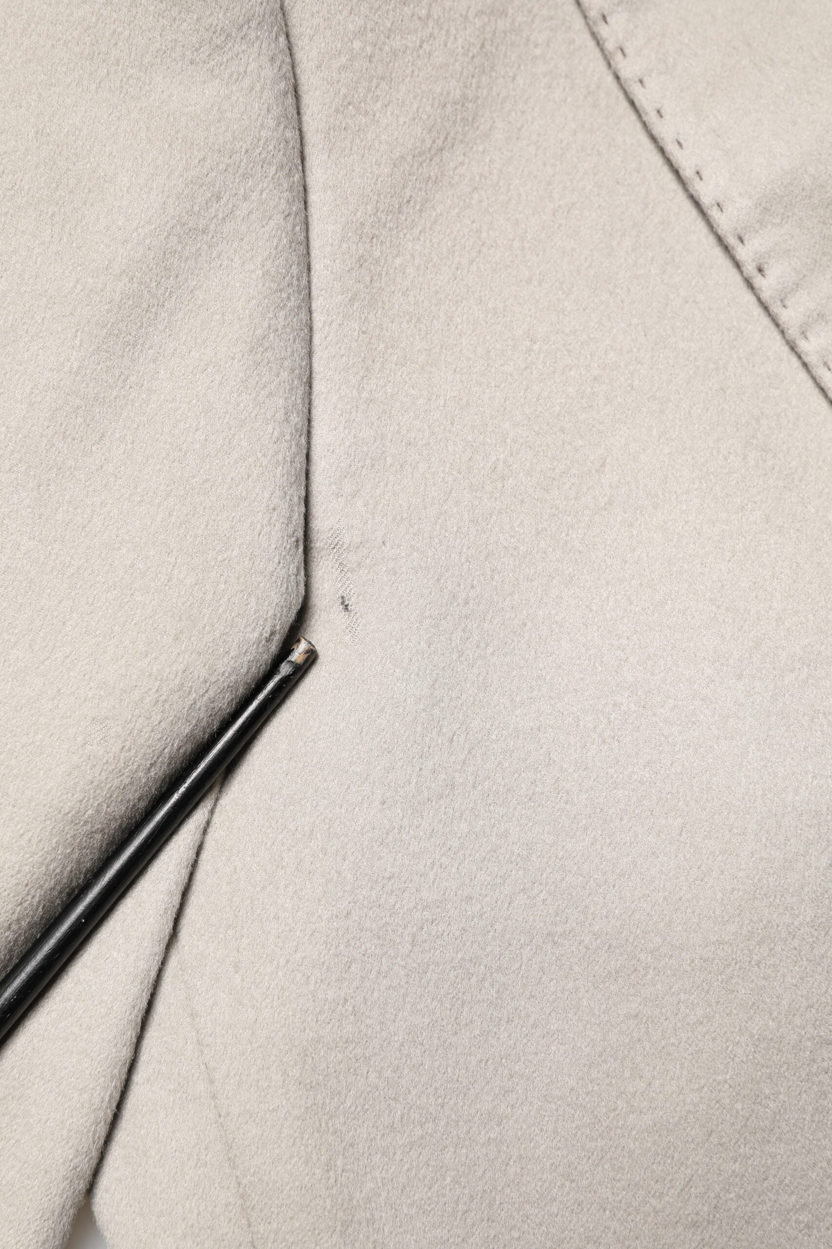 Dolce & Gabbana Gray Cashmere Single Breasted Jacket Blazer