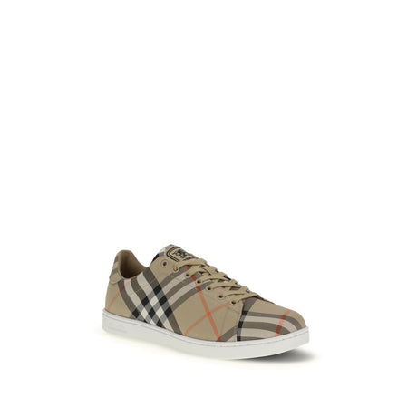 Burberry flerfarvede polyamid lave sneakers