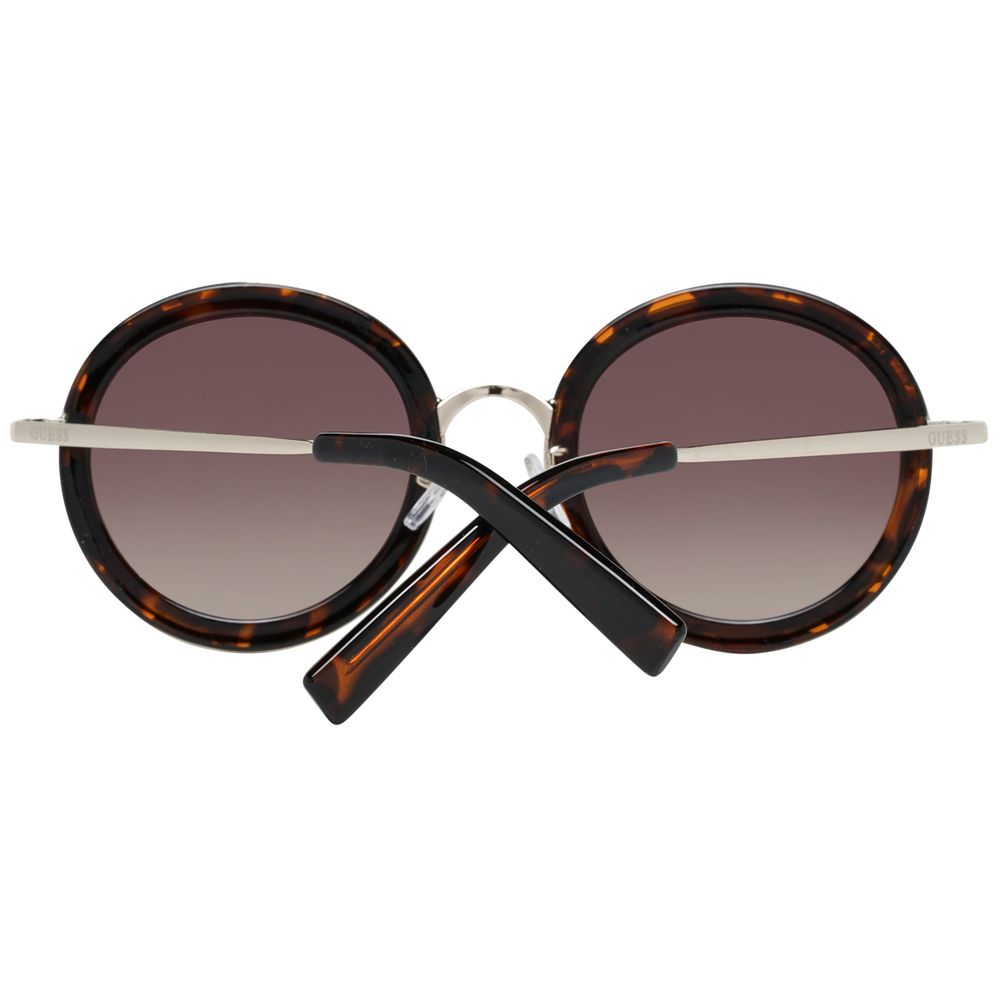 Guess Brown Metal & Plastic Sunglasses