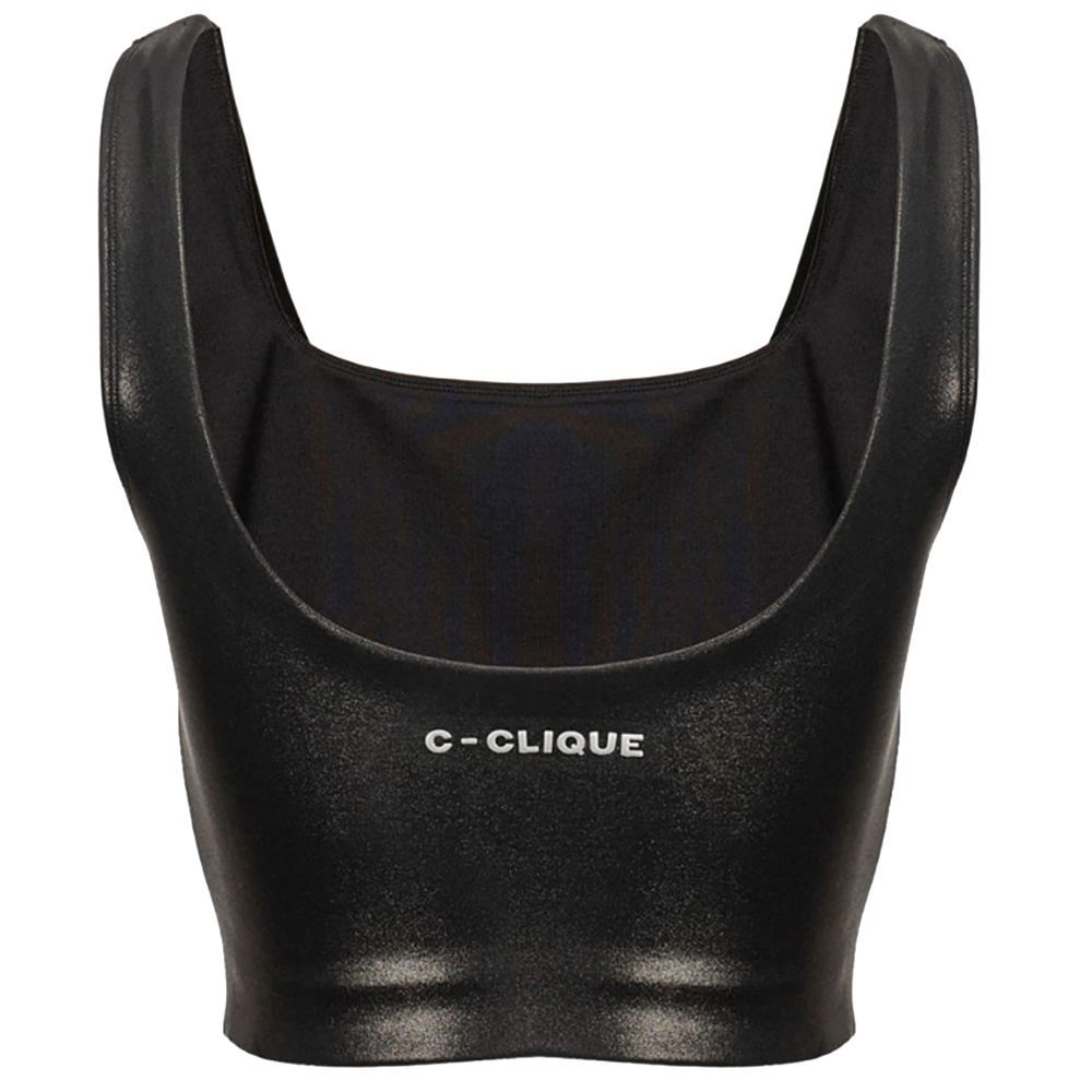 PINKO Black Nylon Top