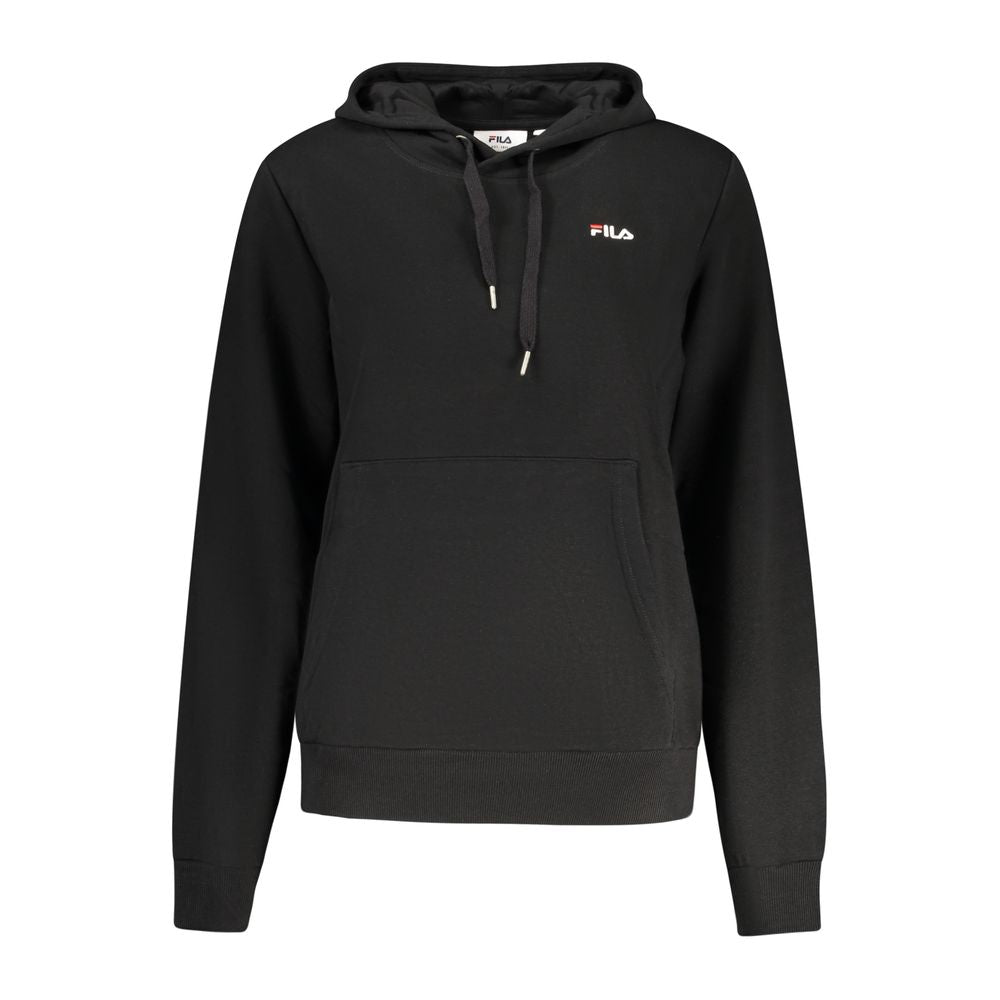 Fila Black Cotton Women Sweatshirt