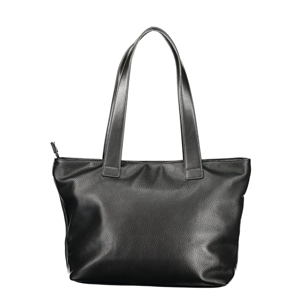 Mario Valentino Black Polyethylene Handbag
