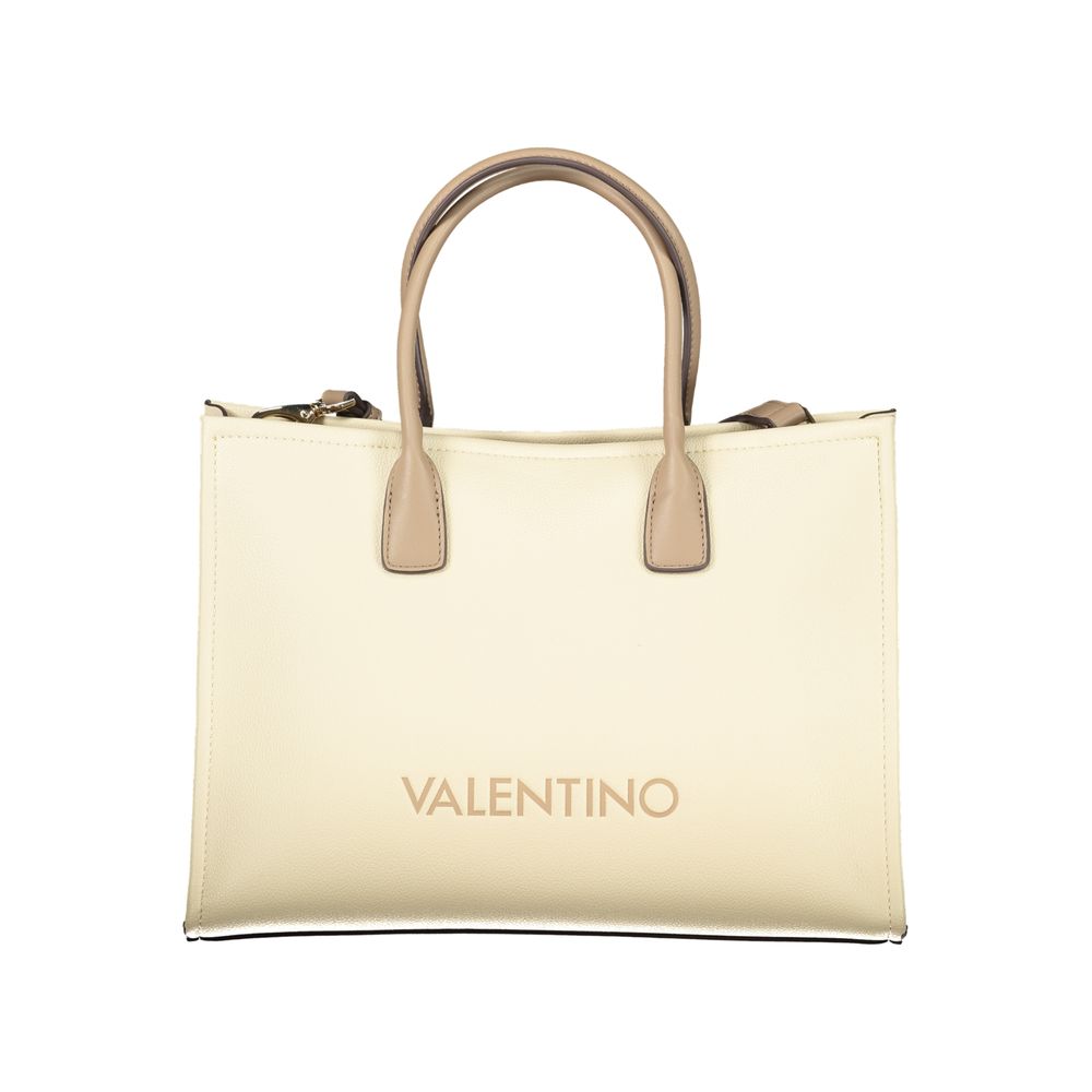 Mario Valentino Beige Polyethylene Handbag