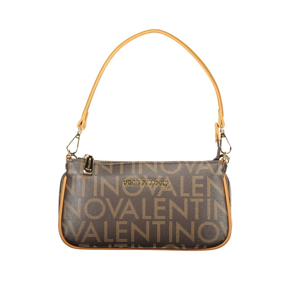 Mario Valentino Brown Polyethylene Handbag