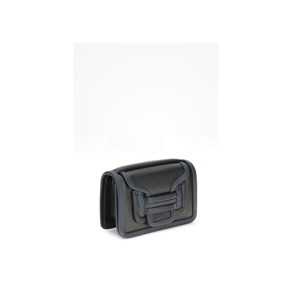 Pierre Hardy Black Calf Leather Bos Taurus Shoulder Bag