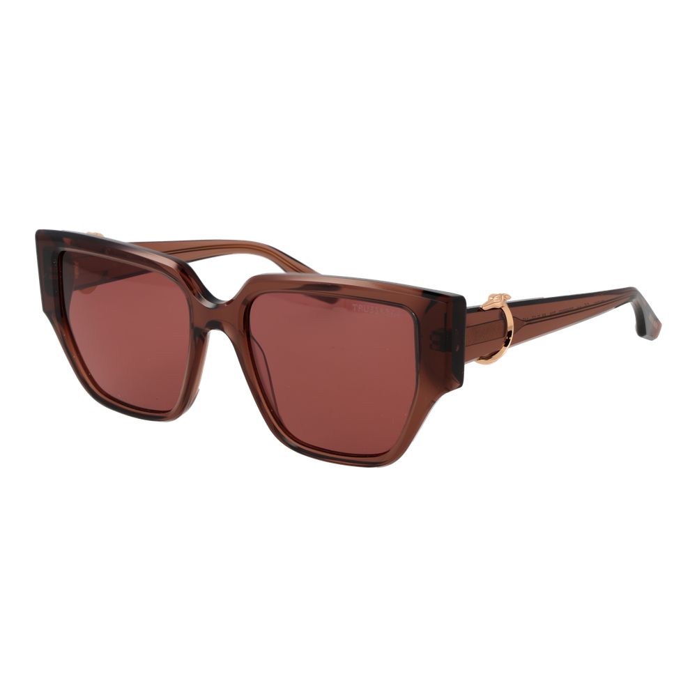 Trussardi brune acetat solbriller