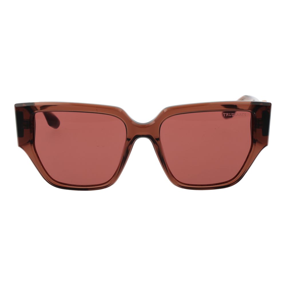 Trussardi brune acetat solbriller