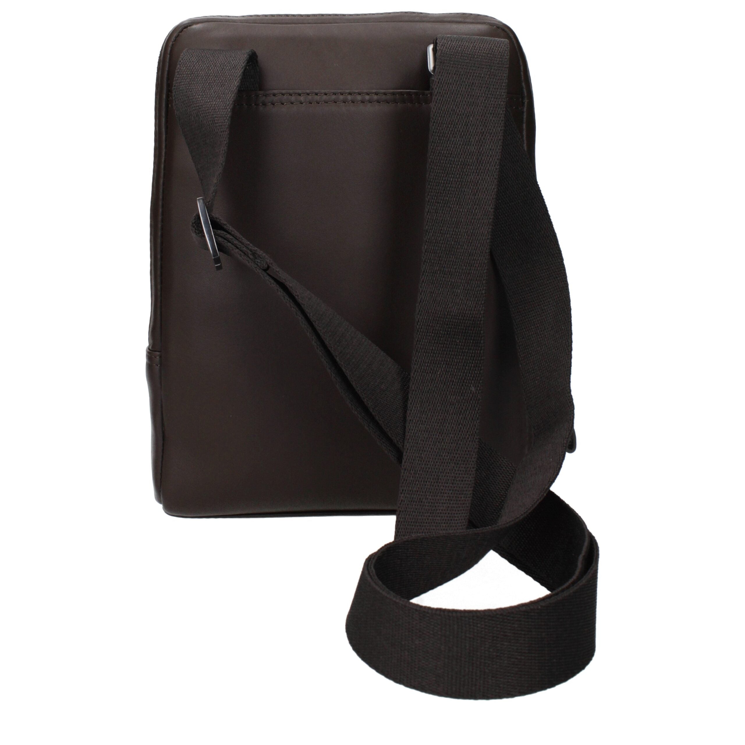 Piquadro brun læder crossbody-taske