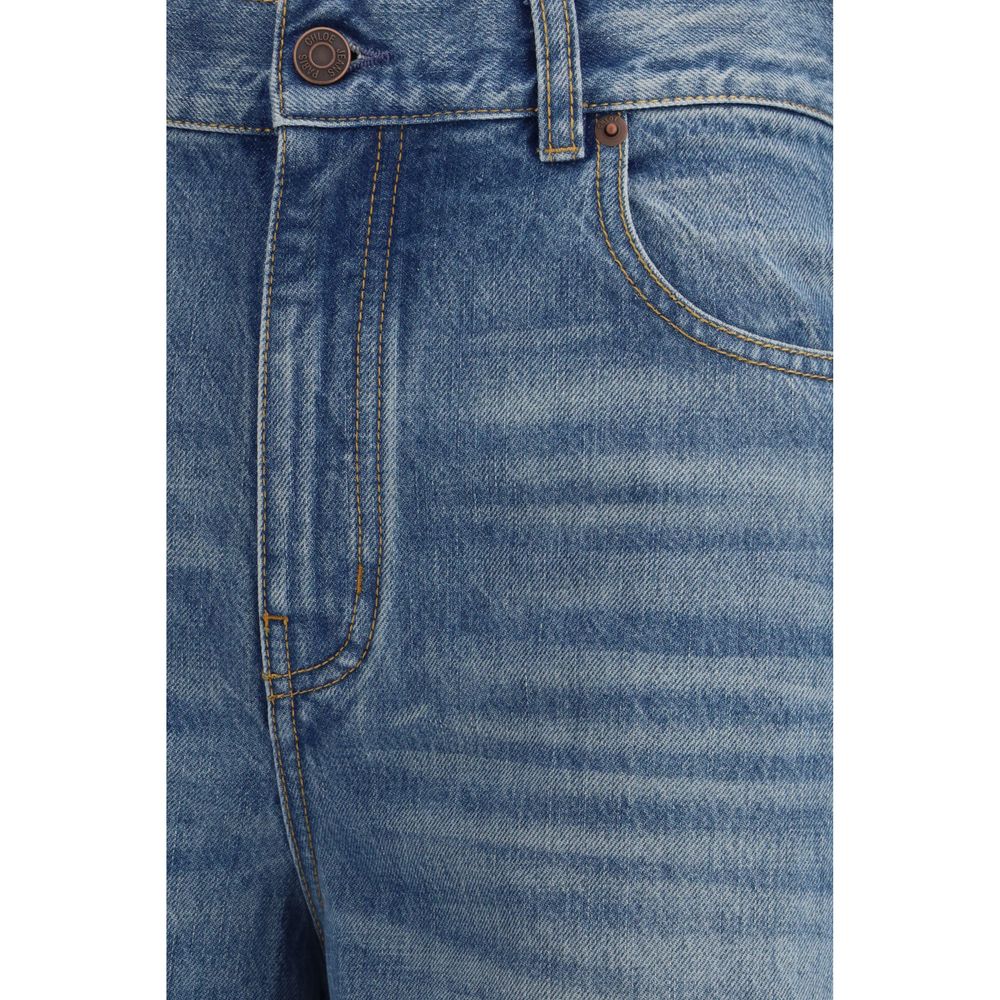 Chloé Blå Bomullsjeans Denim